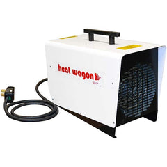 Heat Wagon - Electric Forced Air Heaters Type: Portable Heater Unit Maximum BTU Rating: 30700 - Apex Tool & Supply