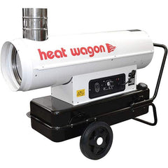 Heat Wagon - Fuel Forced Air Heaters Type: Portable Forced Air Heater Fuel Type: Oil; Gas - Apex Tool & Supply