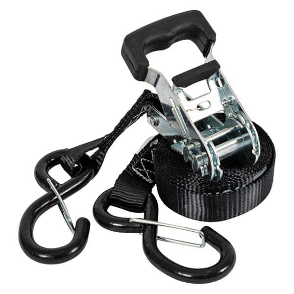 Buyers Products - Slings & Tiedowns (Load-Rated) Type: Ratchet Tie Down Material: Polyester; Steel; Rubber - Apex Tool & Supply