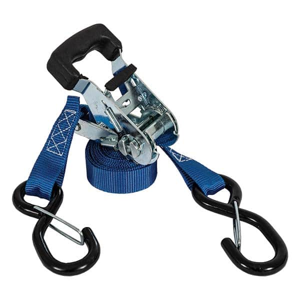Buyers Products - Slings & Tiedowns (Load-Rated) Type: Ratchet Tie Down Material: Polyester; Steel; Rubber - Apex Tool & Supply