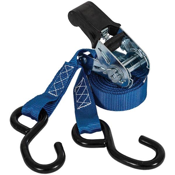 Buyers Products - Slings & Tiedowns (Load-Rated) Type: Ratchet Tie Down Material: Polyester; Steel; Rubber - Apex Tool & Supply