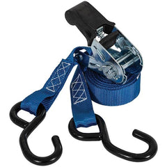 Buyers Products - Slings & Tiedowns (Load-Rated) Type: Ratchet Tie Down Material: Polyester; Steel; Rubber - Apex Tool & Supply