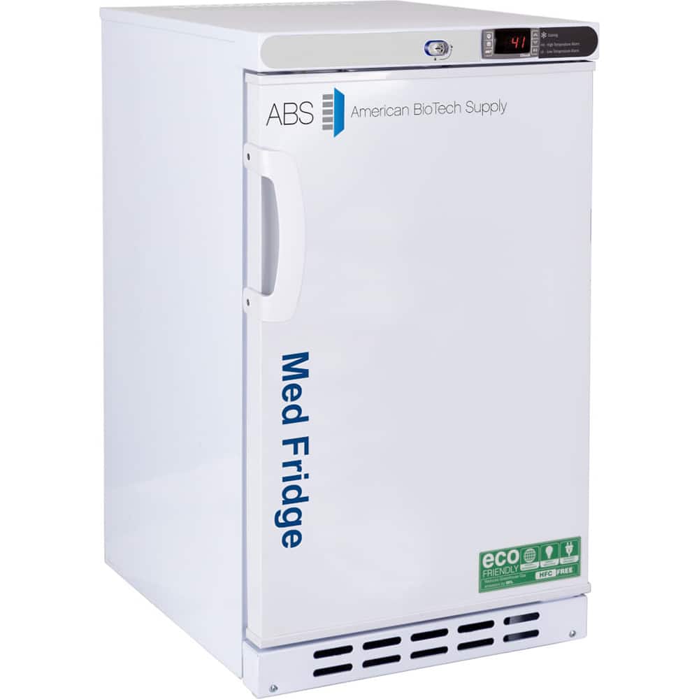 American BioTech Supply - Laboratory Refrigerators and Freezers Type: Pharmacy Refrigerator Volume Capacity: 2.5 Cu. Ft. - Apex Tool & Supply