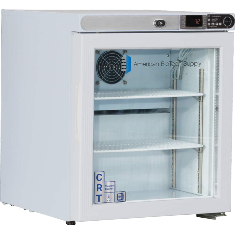 American BioTech Supply - Laboratory Refrigerators and Freezers Type: Controlled Room Temperature Cabinet Volume Capacity: 1 Cu. Ft. - Apex Tool & Supply
