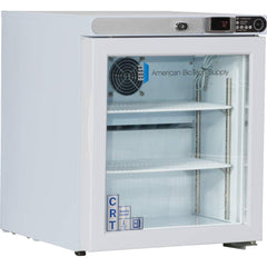 American BioTech Supply - Laboratory Refrigerators and Freezers Type: Controlled Room Temperature Cabinet Volume Capacity: 1 Cu. Ft. - Apex Tool & Supply