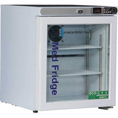 American BioTech Supply - Laboratory Refrigerators and Freezers Type: Pharmacy Refrigerator Volume Capacity: 1 Cu. Ft. - Apex Tool & Supply
