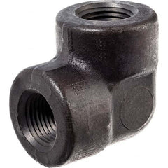 USA Sealing - Black Pipe Fittings Type: 90 Degree Elbow Fitting Size: 3/8 (Inch) - Apex Tool & Supply