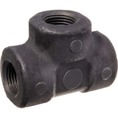 USA Sealing - Black Pipe Fittings Type: Tee Fitting Size: 1 (Inch) - Apex Tool & Supply