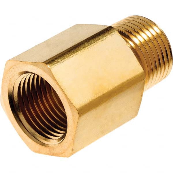USA Sealing - 3/8" Brass Pipe Adapter - Apex Tool & Supply