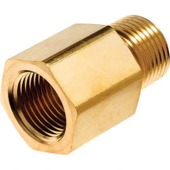 USA Sealing - 3/8" Brass Pipe Adapter - Apex Tool & Supply