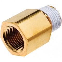 USA Sealing - 3/8" Brass Pipe Adapter - Apex Tool & Supply