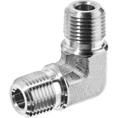 USA Sealing - 3/4" Galvanized Steel Pipe 90° Male Elbow - Apex Tool & Supply