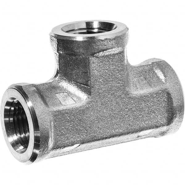 USA Sealing - 3/8" Galvanized Steel Pipe Female Tee - Apex Tool & Supply