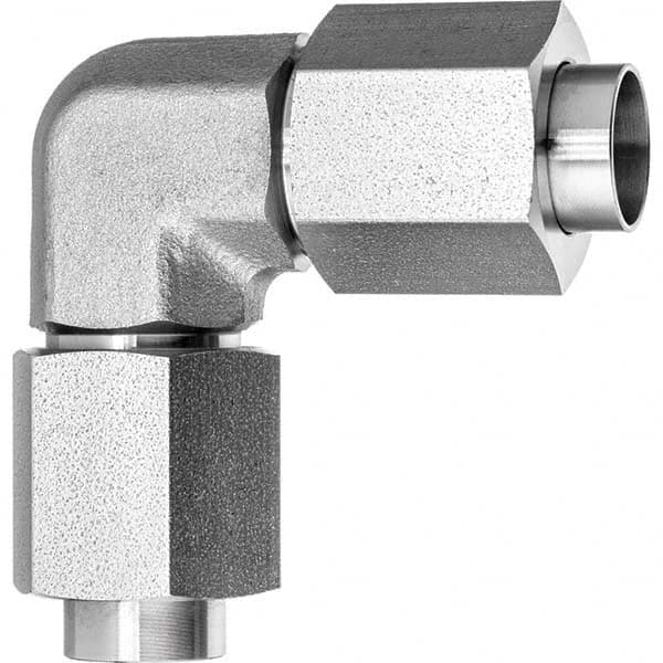 USA Sealing - Metal Compression Tube Fittings Type: Union Elbow End Connections: Comp x Comp - Apex Tool & Supply