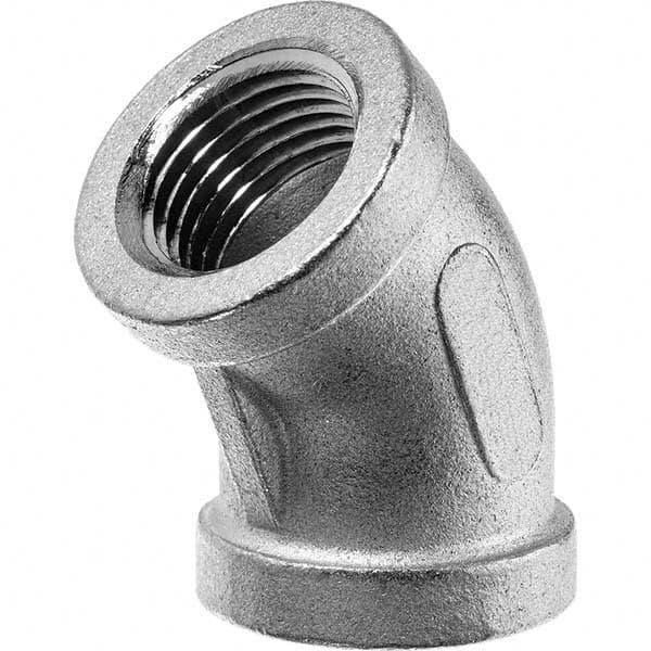 USA Sealing - 2" 304 Stainless Steel Pipe 45° Elbow - Apex Tool & Supply