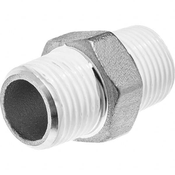 USA Sealing - 3/4" 304 Stainless Steel Pipe Hex Nipple - Apex Tool & Supply
