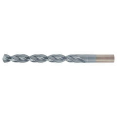 V RHS / RHC HSS 135 Degree Split Point Wide Land Parabolic Drill - TiCN - Exact Industrial Supply