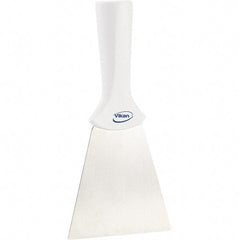 Vikan - Scrapers & Scraper Sets Blade Style: Straight Flexibility: Stiff - Apex Tool & Supply
