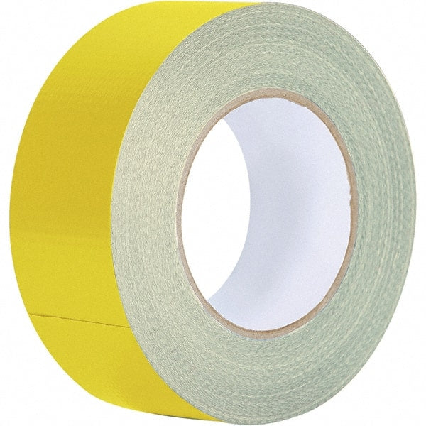Value Collection - 60 Yd x 2" x 8.7 mil Yellow Polyethylene Cloth Duct Tape - Apex Tool & Supply