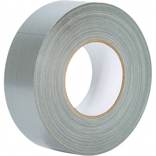 Value Collection - 60 Yd x 2" x 11.8 mil Silver Polyethylene Cloth Duct Tape - Apex Tool & Supply