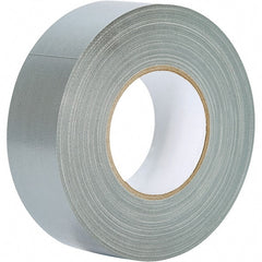 Value Collection - 60 Yd x 2" x 11.8 mil Silver Polyethylene Cloth Duct Tape - Apex Tool & Supply