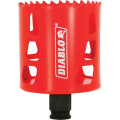 Freud - 2-1/2" Diam, 2-3/8" Cutting Depth, Hole Saw - Bi-Metal Saw, Toothed Edge - Apex Tool & Supply
