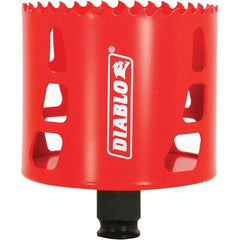 Freud - 3" Diam, 2-3/8" Cutting Depth, Hole Saw - Bi-Metal Saw, Toothed Edge - Apex Tool & Supply