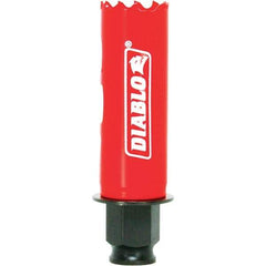 Freud - 1" Diam, 2-3/8" Cutting Depth, Hole Saw - Bi-Metal Saw, Toothed Edge - Apex Tool & Supply