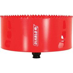 Freud - 6" Diam, 2-3/8" Cutting Depth, Hole Saw - Carbide-Tipped Saw, Toothed Edge - Apex Tool & Supply