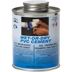 Black Swan - 1 Pt Medium Bodied Cement - Blue, Use with PVC - Apex Tool & Supply
