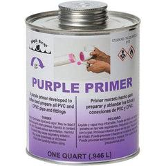 Black Swan - 1 Qt All Purpose Primer/Cleaner - Purple, Use with PVC & CPVC - Apex Tool & Supply