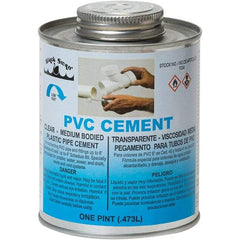 Black Swan - 1 Pt Medium Bodied Cement - Clear, Use with PVC - Apex Tool & Supply