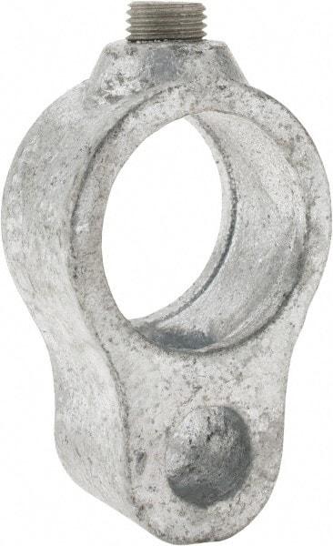 Kee - 1" Pipe, Malleable Iron Gate Hinge Fitting - Galvanized Finish - Apex Tool & Supply