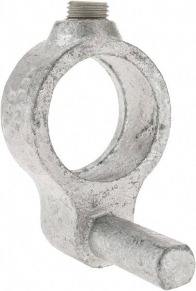 Kee - 1" Pipe, Malleable Iron Gate Hinge Fitting - Galvanized Finish - Apex Tool & Supply
