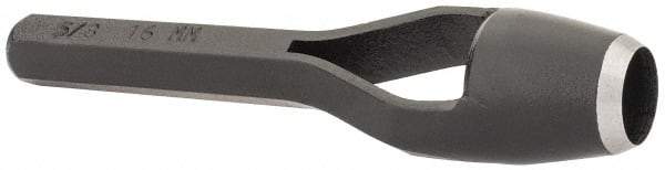 General - 5/8" Arch Punch - 4-7/8" OAL, Steel - Apex Tool & Supply