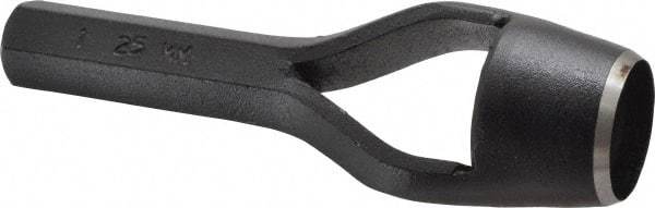 General - 1" Arch Punch - 5-1/4" OAL, Steel - Apex Tool & Supply