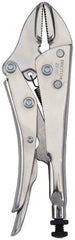 Proto - 9-1/4" OAL Straight Jaw Locking Pliers - 5/8" Jaw Width, 1-21/32" Jaw Depth - Apex Tool & Supply