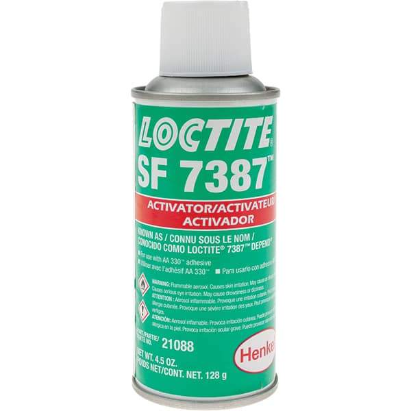 Loctite - Adhesive Activators & Primers - 7387 4.5OZ EN LOCTITE DPND ACTVTR - Apex Tool & Supply