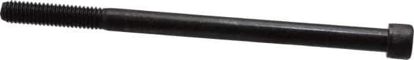 Value Collection - 3/8-16 UNC Hex Socket Drive, Socket Cap Screw - Alloy Steel, Black Oxide Finish, Partially Threaded, 6" Length Under Head - Apex Tool & Supply