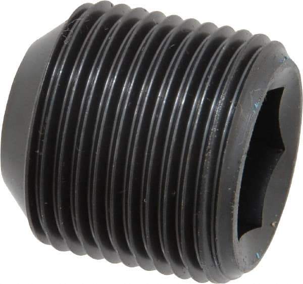 Value Collection - 1-14 UNF, 1" OAL, Cup Point Set Screw - Grade ASTM F912 Alloy Steel, 9/16" Key - Apex Tool & Supply