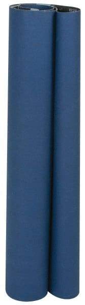 Norton - 37" Wide x 75" OAL, 120 Grit, Zirconia Alumina Abrasive Belt - Zirconia Alumina, Fine, Coated, X Weighted Cloth Backing, Wet/Dry, Series R823 - Apex Tool & Supply