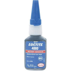 Loctite - 20gr Bottle Black Instant Adhesive - 480 PRISM 20G NON NSF LOCTIT PRISM INST ADH - Apex Tool & Supply