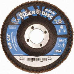 Weiler - Flap Disc - Phenolic Backing, Arbor Attaching System - Apex Tool & Supply