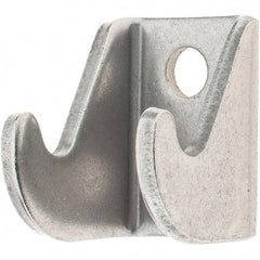 De-Sta-Co - 2,000 Lb Capacity, 0.16" Mounting Hole, Stainless Steel Clamp Latch Plate & Hook Assembly - 1-1/2" Base Length x 1.19" Base Width - Apex Tool & Supply