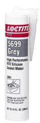 Loctite - 300ml High Performance RTV Silicone Gasket Maker - -75 to 625°F, Grey, Comes in Cartridge - Apex Tool & Supply