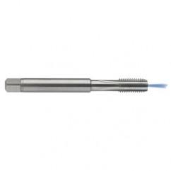 M8x1.0 6H 4-Flute Carbide Semi-Bottoming 15 degree Spiral Flute Tap-Bright - Apex Tool & Supply