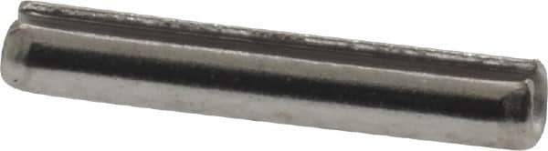 Made in USA - 1/8" Diam x 3/4" Long Slotted Spring Pin - Grade 18-8 Stainless Steel - Apex Tool & Supply