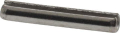 Made in USA - 1/8" Diam x 3/4" Long Slotted Spring Pin - Grade 18-8 Stainless Steel - Apex Tool & Supply