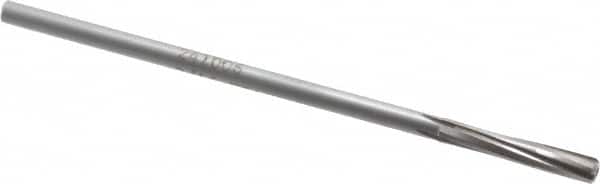 Made in USA - 3/16" Carbide-Tipped 4 Flute Chucking Reamer - Apex Tool & Supply