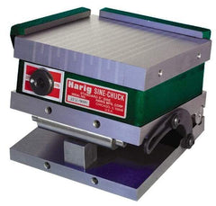 Harig - Standard Pole Permanent Magnetic ChucksPermanent Magnetic Chuck - 6" Long x 6" Wide x 6" High - Apex Tool & Supply